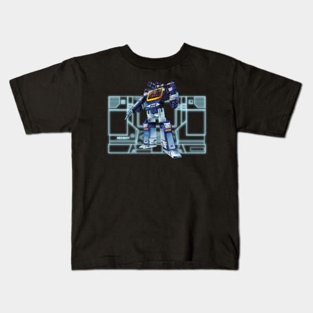 Masterpiece Soundwave Kids T-Shirt by Draconis130